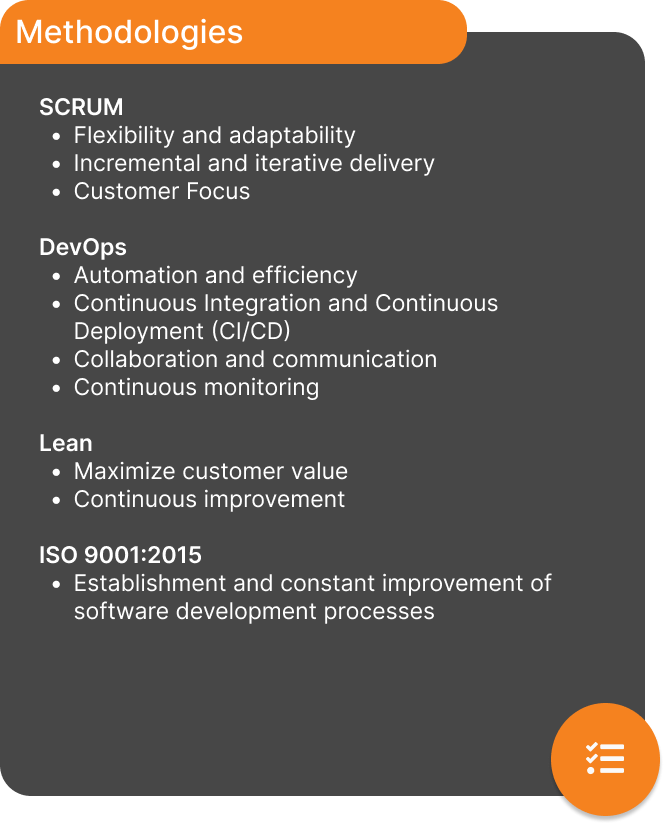 Scrum, Devops, Lean, ISO 9001:2015